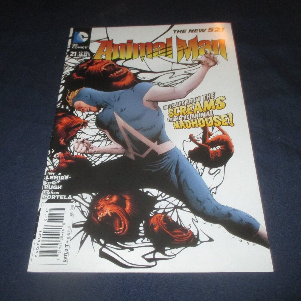 Animal Man #21 (DC comics, 2013) New 52 Jeff Lemire & Steve Pugh
